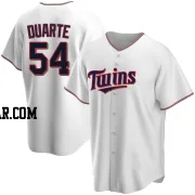 Daniel Duarte Youth Minnesota Twins White Replica Home Jersey