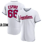 Daniel Espino Men's Cleveland Guardians White Authentic Home Jersey