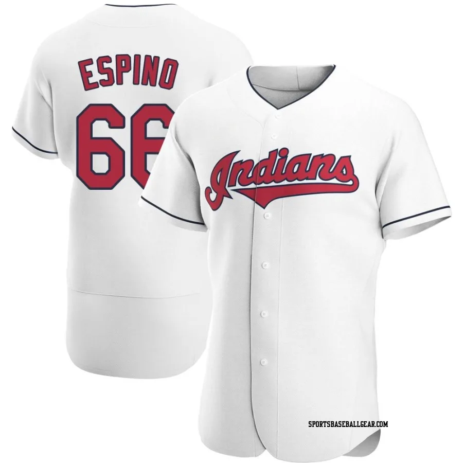 Daniel Espino Men's Cleveland Guardians White Authentic Home Jersey