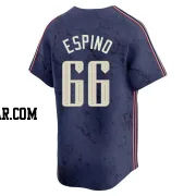 Daniel Espino Youth Cleveland Guardians Navy Limited 2024 City Connect Jersey