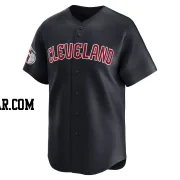 Daniel Espino Youth Cleveland Guardians Navy Limited Alternate Jersey