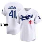 Daniel Hudson Men's Los Angeles Dodgers White Limited 2024 World Tour Seoul Series Home Jersey