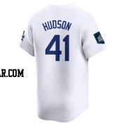 Daniel Hudson Men's Los Angeles Dodgers White Limited 2024 World Tour Seoul Series Home Jersey