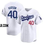 Daniel Hudson Men's Los Angeles Dodgers White Limited 2024 World Tour Seoul Series Home Jersey