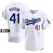 Daniel Hudson Men's Los Angeles Dodgers White Limited Home Jersey