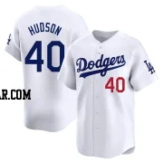 Daniel Hudson Men's Los Angeles Dodgers White Limited Home Jersey