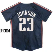 Daniel Johnson Toddler Cleveland Guardians Navy Limited Preschool & 2024 City Connect Jersey