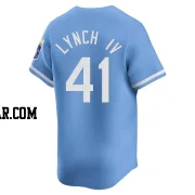 Daniel Lynch IV Men's Kansas City Royals Light Blue Limited Alternate Jersey