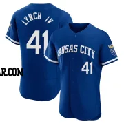 Daniel Lynch IV Men's Kansas City Royals Royal Authentic 2022 Alternate Jersey