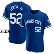 Daniel Lynch IV Men's Kansas City Royals Royal Authentic 2022 Alternate Jersey