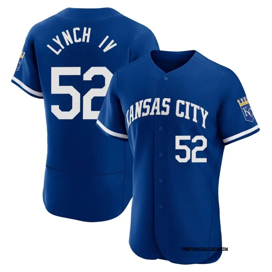 Daniel Lynch IV Men's Kansas City Royals Royal Authentic 2022 Alternate Jersey