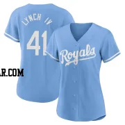 Daniel Lynch IV Women's Kansas City Royals Light Blue Authentic 2022 Alternate Jersey