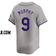 Daniel Murphy Men's Colorado Rockies Gray Limited Road Jersey