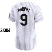 Daniel Murphy Men's Colorado Rockies White Elite Home Jersey