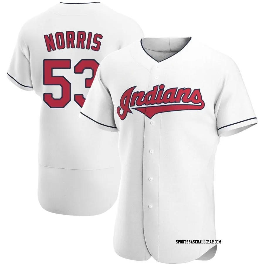 Daniel Norris Men's Cleveland Guardians White Authentic Home Jersey