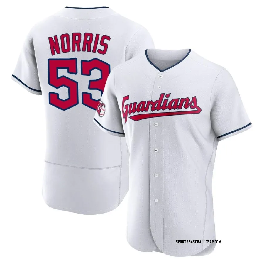 Daniel Norris Men's Cleveland Guardians White Authentic Home Jersey