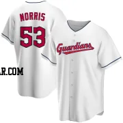 Daniel Norris Men's Cleveland Guardians White Replica Home Jersey