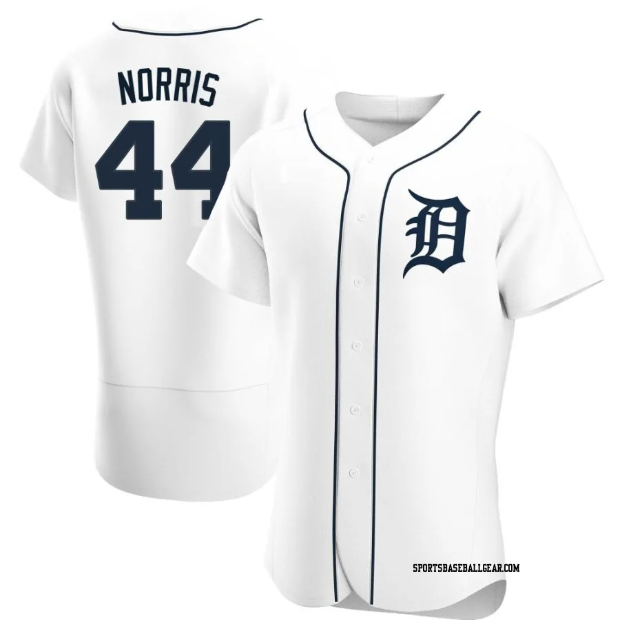 Daniel Norris Men's Detroit Tigers White Authentic Home Jersey