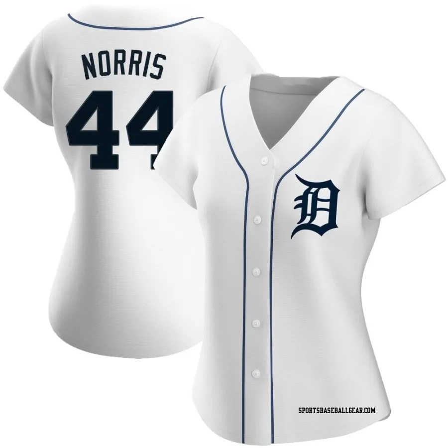 Daniel Norris Women's Detroit Tigers White Authentic Home Jersey