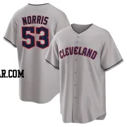 Daniel Norris Youth Cleveland Guardians Gray Replica Road Jersey