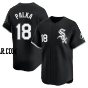 Daniel Palka Men's Chicago White Sox Black Limited Alternate Jersey