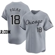 Daniel Palka Men's Chicago White Sox Gray Limited Road Jersey