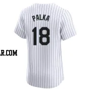 Daniel Palka Men's Chicago White Sox White Elite Home Jersey