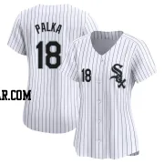 Daniel Palka Women's Chicago White Sox White Limited Home Jersey