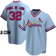 Daniel Ponce de Leon Men's St. Louis Cardinals Light Blue Replica Road Cooperstown Collection Jersey