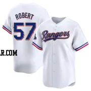 Daniel Robert Men's Texas Rangers Gold Limited White 2024 Collection Jersey