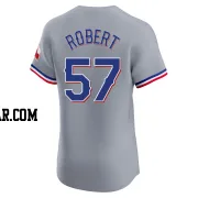 Daniel Robert Men's Texas Rangers Gray Elite Road Jersey