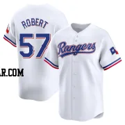 Daniel Robert Men's Texas Rangers White Limited Home Jersey