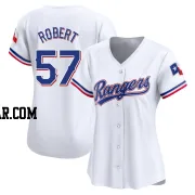 Daniel Robert Women's Texas Rangers White Limited Home Jersey