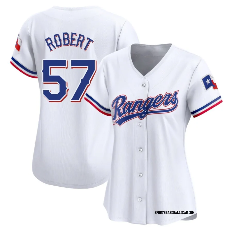 Daniel Robert Women's Texas Rangers White Limited Home Jersey