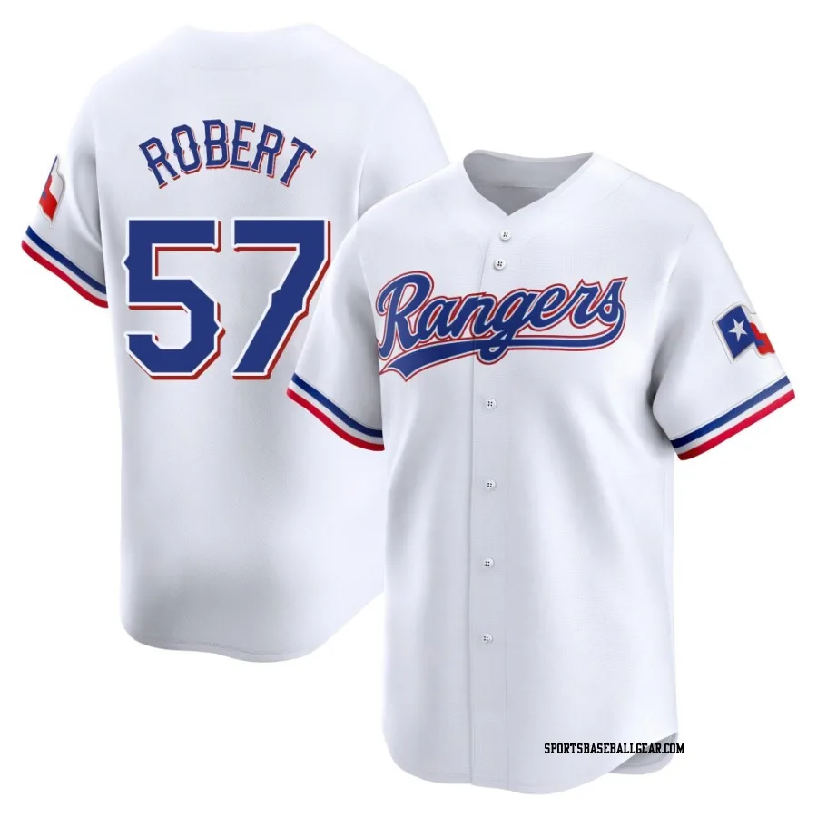 Daniel Robert Youth Texas Rangers White Limited Home Jersey