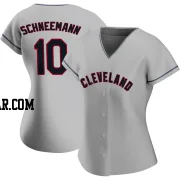 Daniel Schneemann Women's Cleveland Guardians Gray Authentic Road Jersey