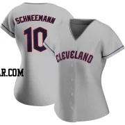 Daniel Schneemann Women's Cleveland Guardians Gray Authentic Road Jersey