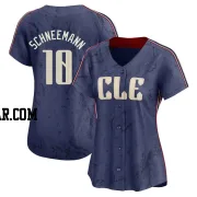 Daniel Schneemann Women's Cleveland Guardians Navy Limited 2024 City Connect Jersey