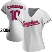 Daniel Schneemann Women's Cleveland Guardians White Authentic Home Jersey