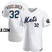 Daniel Vogelbach Men's New York Mets White Authentic Home Jersey