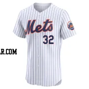 Daniel Vogelbach Men's New York Mets White Elite Home Jersey