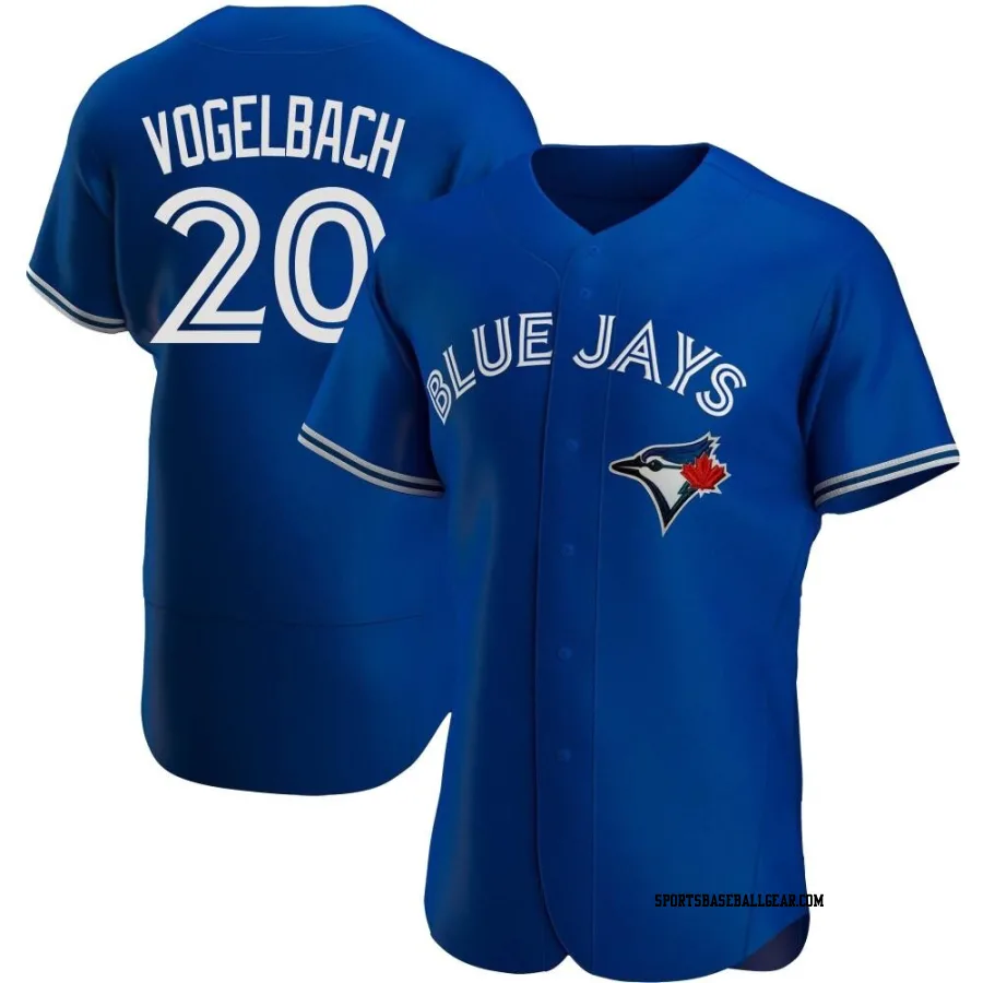 Daniel Vogelbach Men's Toronto Blue Jays Royal Authentic Alternate Jersey