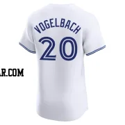 Daniel Vogelbach Men's Toronto Blue Jays White Elite Home Jersey