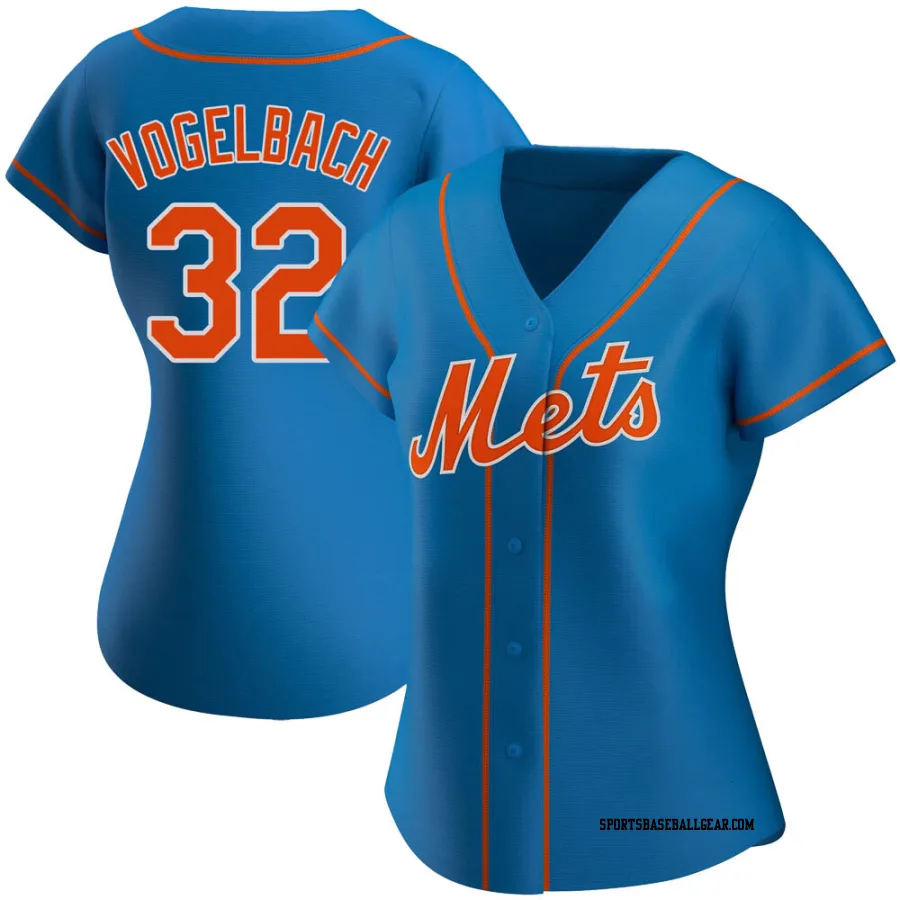 Daniel Vogelbach Women's New York Mets Royal Authentic Alternate Jersey