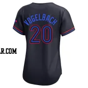 Daniel Vogelbach Women's Toronto Blue Jays Black Limited 2024 City Connect Jersey