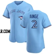 Danny Ainge Men's Toronto Blue Jays Blue Authentic Powder Alternate Jersey