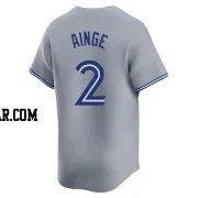 Danny Ainge Youth Toronto Blue Jays Gray Limited Away Jersey