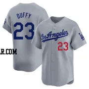 Danny Duffy Men's Los Angeles Dodgers Gray Limited Away Jersey