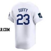 Danny Duffy Men's Los Angeles Dodgers White Limited 2024 World Tour Seoul Series Home Jersey