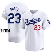 Danny Duffy Men's Los Angeles Dodgers White Limited Home Jersey